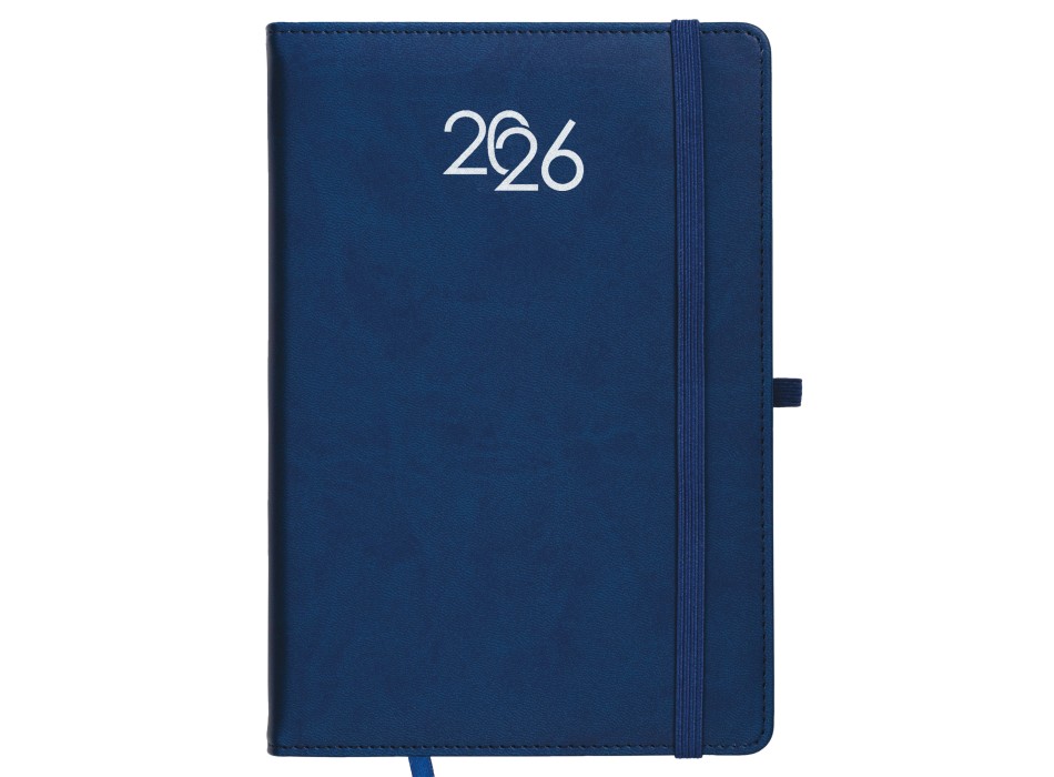 Agenda giornaliera 2026, copertina rigida in PU termovirante con impuntura perimetrale FullGadgets.com