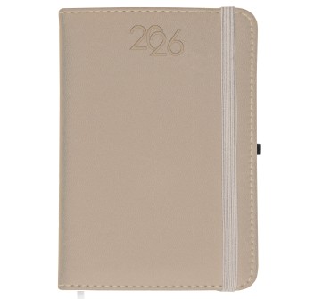 Agenda giornaliera 2026, copertina rigida in PU termovirante con impuntura perimetrale FullGadgets.com