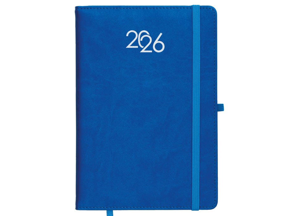 Agenda giornaliera 2026, copertina rigida in PU termovirante con impuntura perimetrale FullGadgets.com