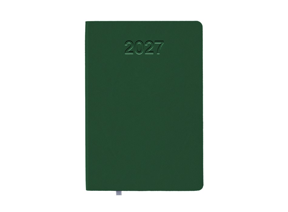 Agenda giornaliera 2027 con copertina flessibile in PU termovirante FullGadgets.com
