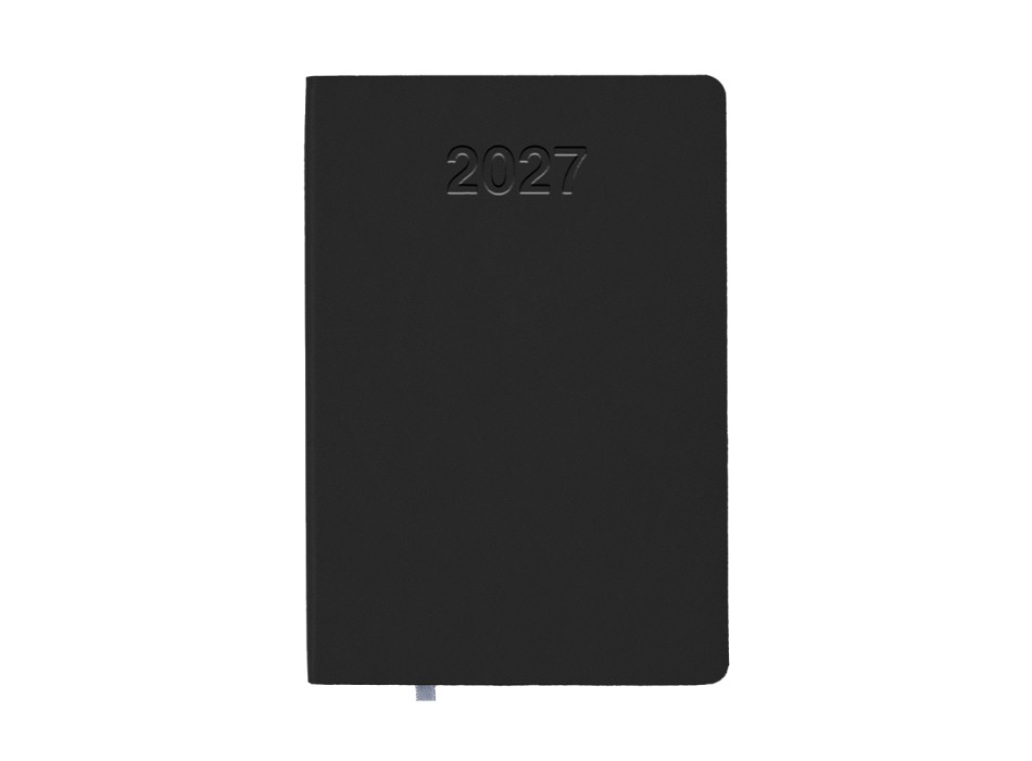 Agenda giornaliera 2027 con copertina flessibile in PU termovirante FullGadgets.com