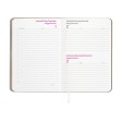 Agenda giornaliera 2027 con copertina flessibile in PU termovirante FullGadgets.com