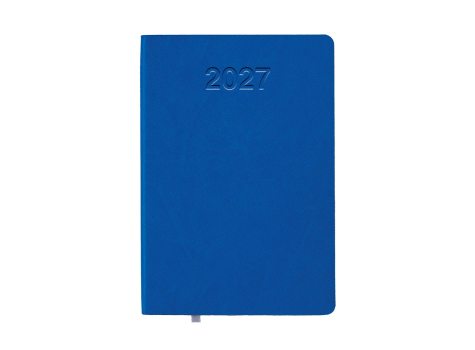 Agenda giornaliera 2027 con copertina flessibile in PU termovirante FullGadgets.com