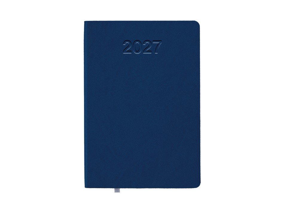 Agenda giornaliera 2027 con copertina flessibile in PU termovirante FullGadgets.com