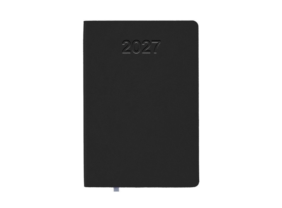 Agenda giornaliera 2027 con copertina flessibile in PU termovirante FullGadgets.com