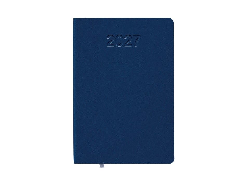 Agenda giornaliera 2027 con copertina flessibile in PU termovirante FullGadgets.com