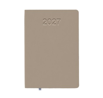 Agenda giornaliera 2027 con copertina flessibile in PU termovirante FullGadgets.com