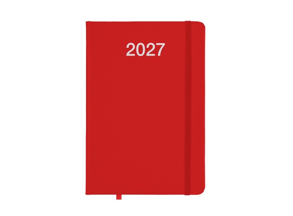 Agenda giornaliera 2027 con copertina rigida in PU FullGadgets.com