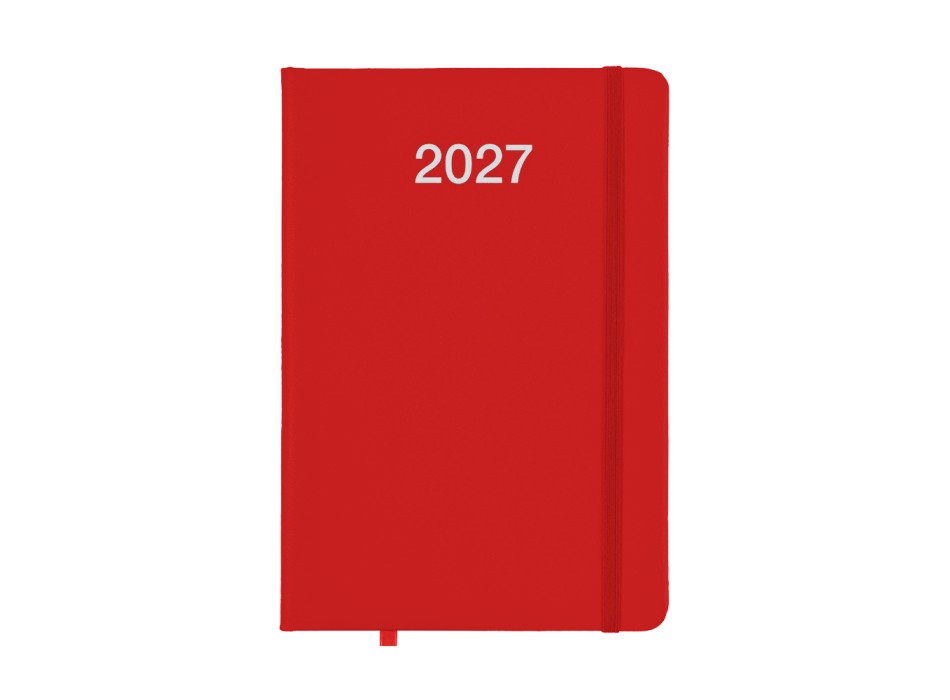 Agenda giornaliera 2027 con copertina rigida in PU FullGadgets.com