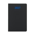 Agenda giornaliera 2027. Copertina flessibile in soft PU e bordo pagine colorato