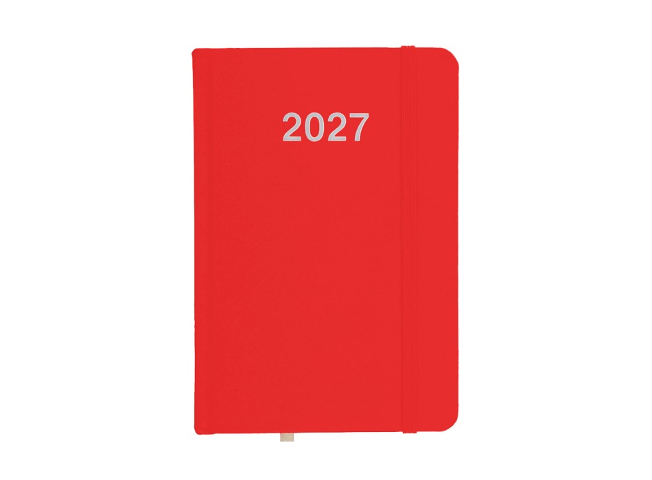 Agenda giornaliera 2027, copertina rigida in cartoncino laminato FullGadgets.com