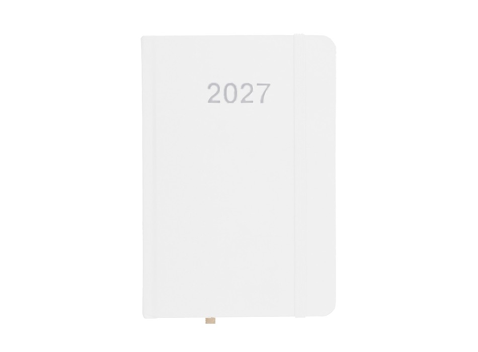 Agenda giornaliera 2027, copertina rigida in cartoncino laminato FullGadgets.com