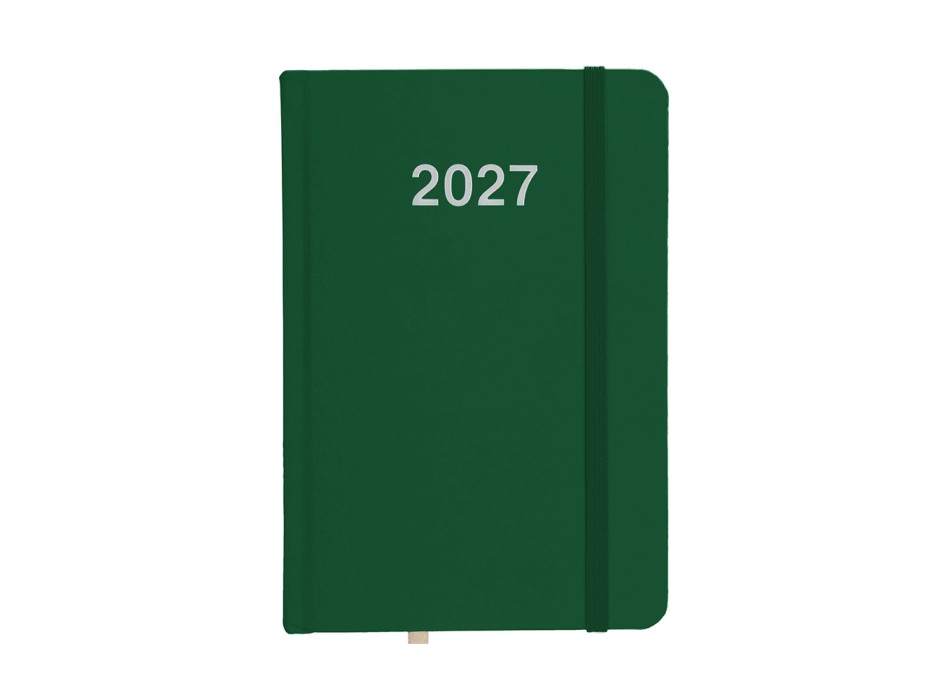 Agenda giornaliera 2027, copertina rigida in cartoncino laminato FullGadgets.com