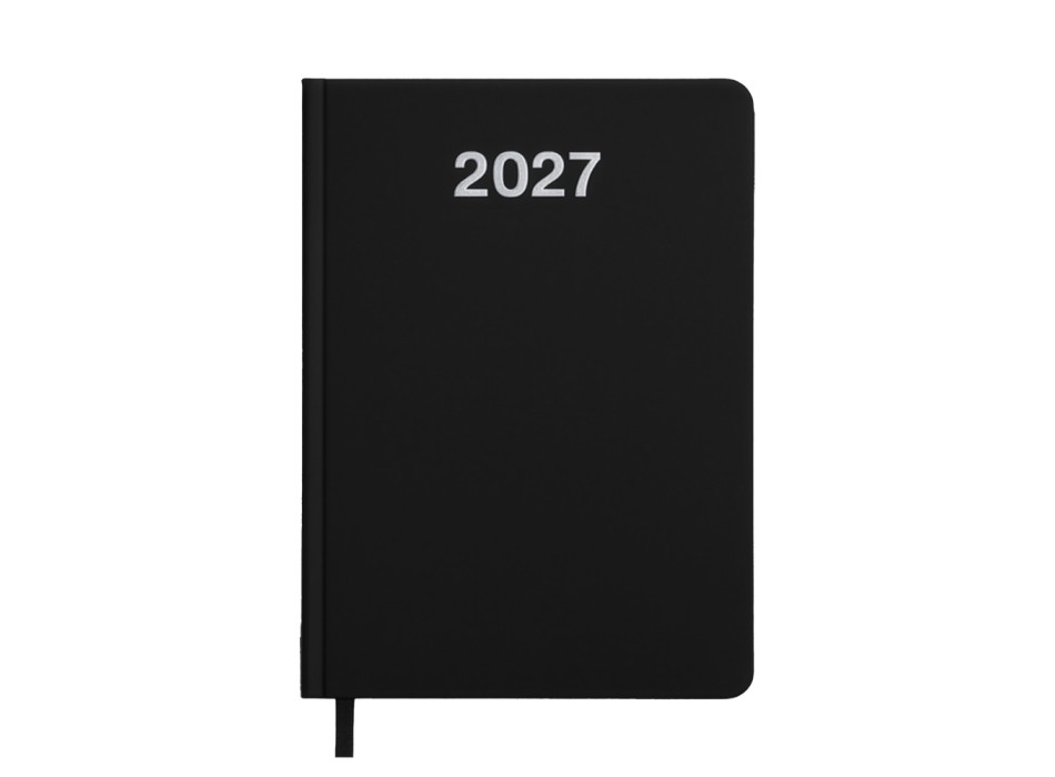 Agenda giornaliera 2027. Copertina rigida in cartoncino laminato opaco. FullGadgets.com