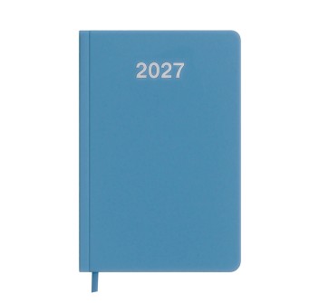 Agenda giornaliera 2027. Copertina rigida in cartoncino laminato opaco. FullGadgets.com