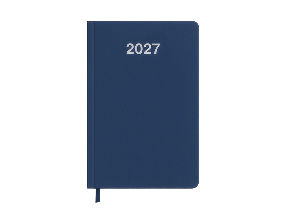 Agenda giornaliera 2027. Copertina rigida in cartoncino laminato opaco. FullGadgets.com