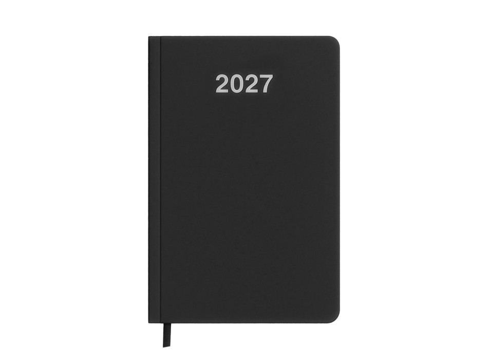 Agenda giornaliera 2027. Copertina rigida in cartoncino laminato opaco. FullGadgets.com