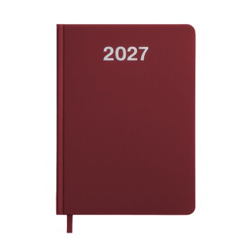 Agenda giornaliera 2027. Copertina rigida in cartoncino laminato opaco. FullGadgets.com