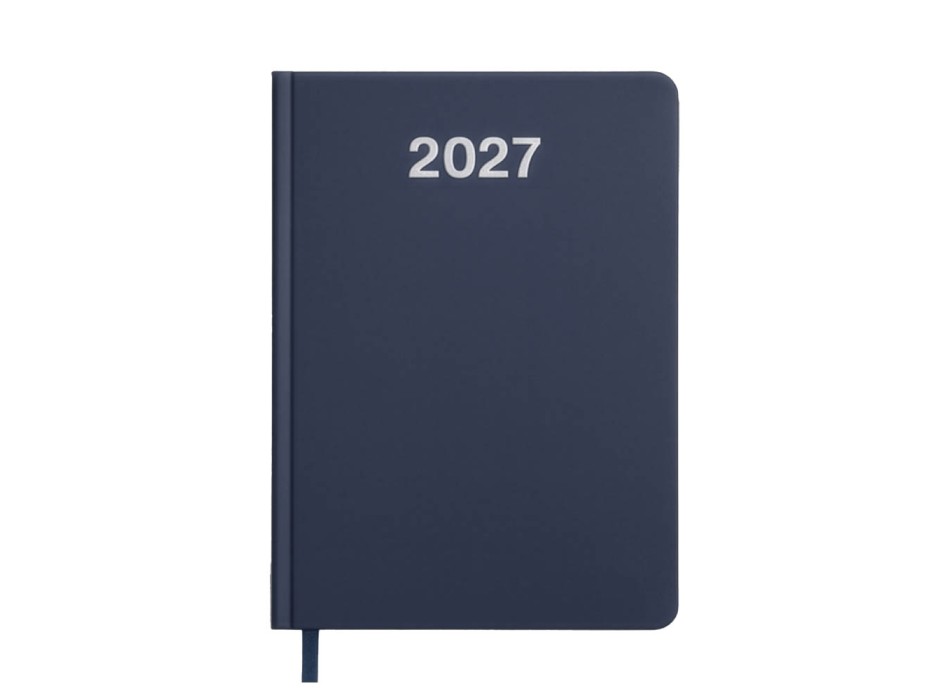 Agenda giornaliera 2027. Copertina rigida in cartoncino laminato opaco. FullGadgets.com
