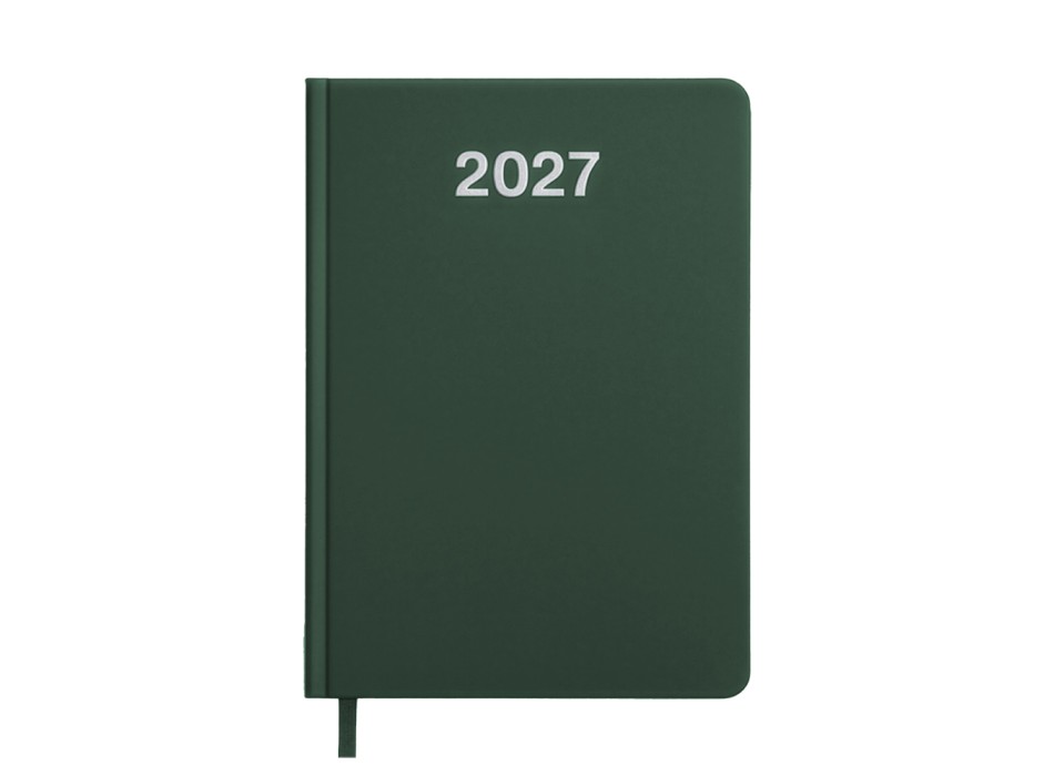 Agenda giornaliera 2027. Copertina rigida in cartoncino laminato opaco FullGadgets.com