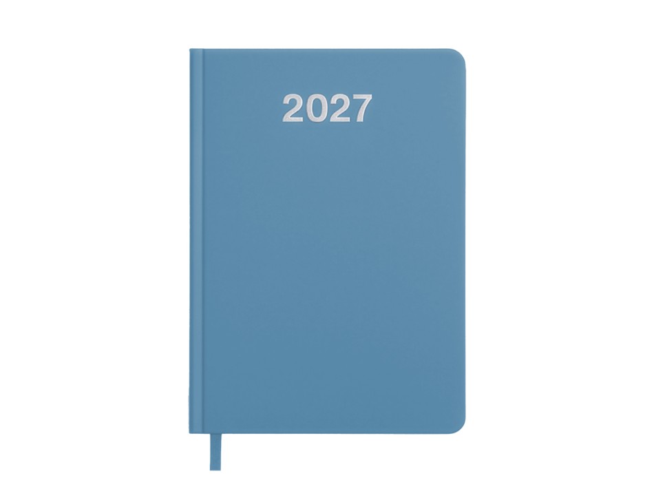 Agenda giornaliera 2027. Copertina rigida in cartoncino laminato opaco FullGadgets.com