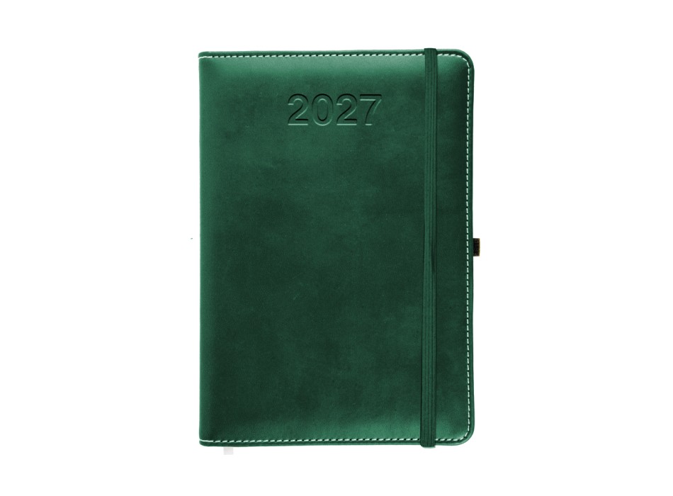 Agenda giornaliera 2027, copertina rigida in PU termovirante con impuntura perimetrale FullGadgets.com