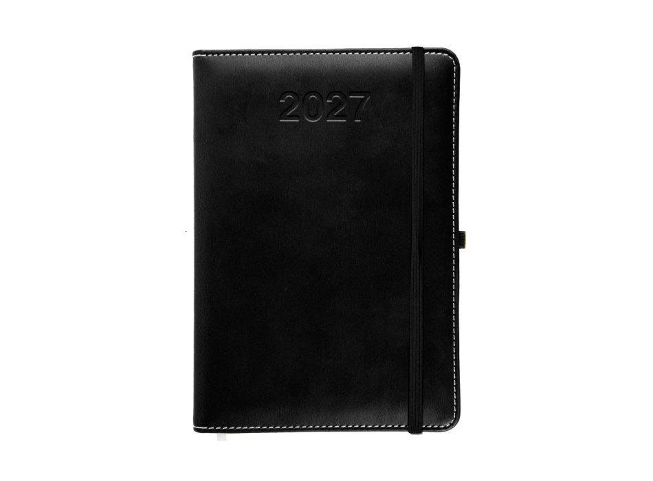 Agenda giornaliera 2027, copertina rigida in PU termovirante con impuntura perimetrale FullGadgets.com