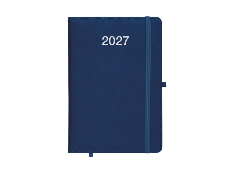 Agenda giornaliera 2027, copertina rigida in PU termovirante con impuntura perimetrale FullGadgets.com