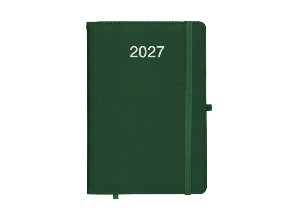 Agenda giornaliera 2027, copertina rigida in PU termovirante con impuntura perimetrale FullGadgets.com