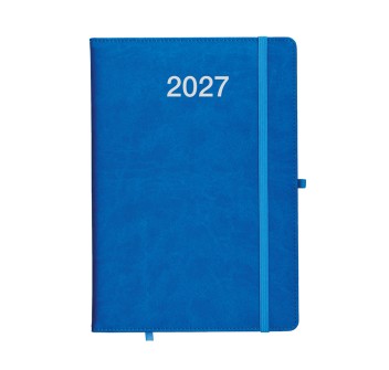 Agenda giornaliera 2027, copertina rigida in PU termovirante con impuntura perimetrale FullGadgets.com