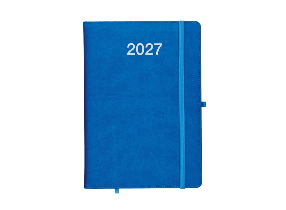 Agenda giornaliera 2027, copertina rigida in PU termovirante con impuntura perimetrale FullGadgets.com