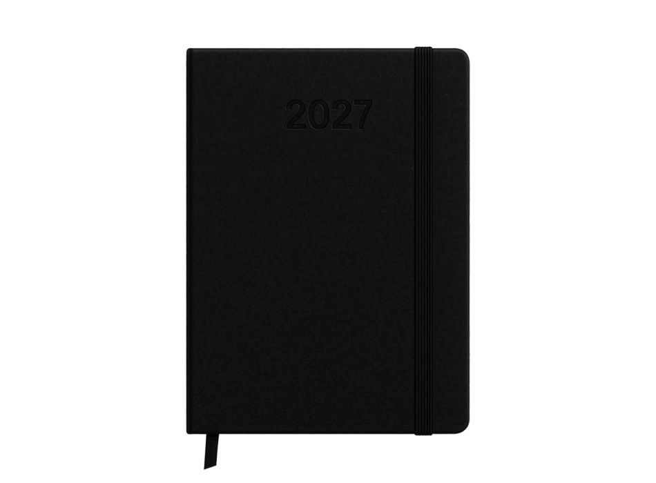 Agenda giornaliera 2027. Copertina rigida in termo PU e bordo pagine colorato FullGadgets.com