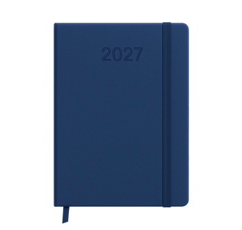 Agenda giornaliera 2027. Copertina rigida in termo PU e bordo pagine colorato FullGadgets.com