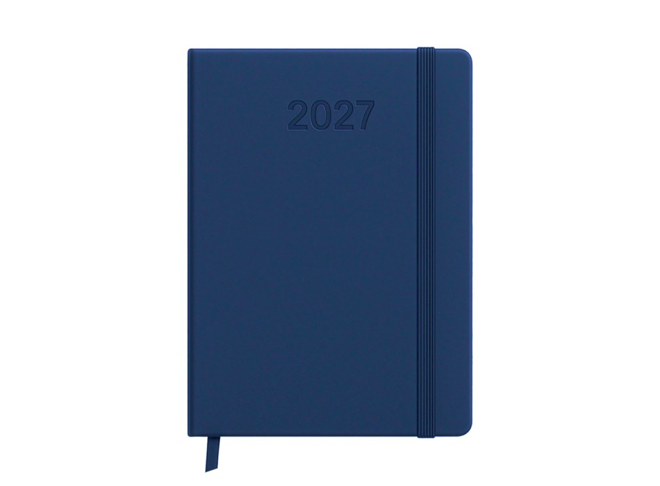 Agenda giornaliera 2027. Copertina rigida in termo PU e bordo pagine colorato FullGadgets.com