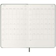 Agenda settimanale 12 mesi formato L con copertina rigida Moleskine FullGadgets.com
