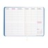 Agenda settimanale 2026 con copertina flessibile in PU termovirante