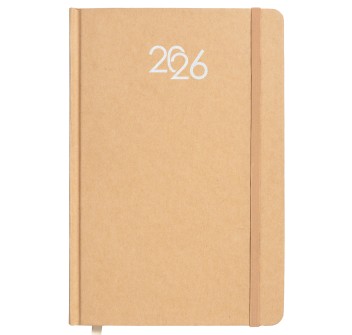 Agenda settimanale 2026 con copertina rigida in cartoncino FullGadgets.com