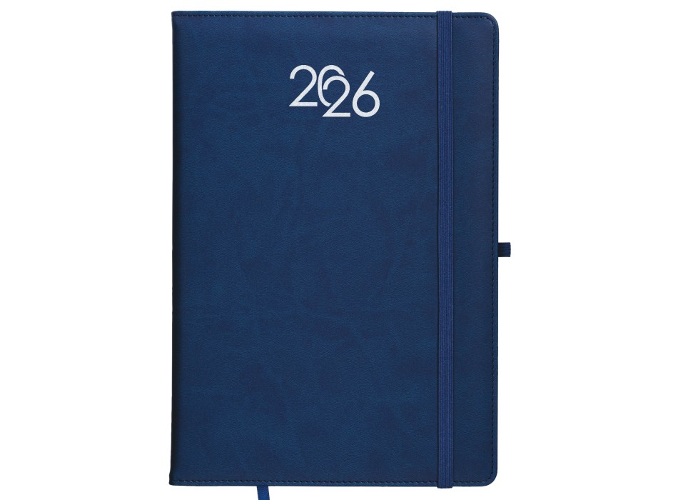 Agenda settimanale 2026, copertina rigida in PU termovirante con impuntura perimetrale FullGadgets.com