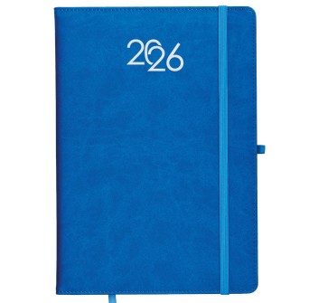 Agenda settimanale 2026, copertina rigida in PU termovirante con impuntura perimetrale FullGadgets.com