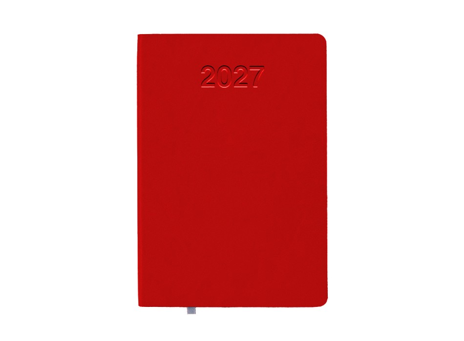 Agenda settimanale 2027 con copertina flessibile in PU termovirante FullGadgets.com