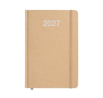 Agenda settimanale 2027 con copertina rigida in cartoncino FullGadgets.com