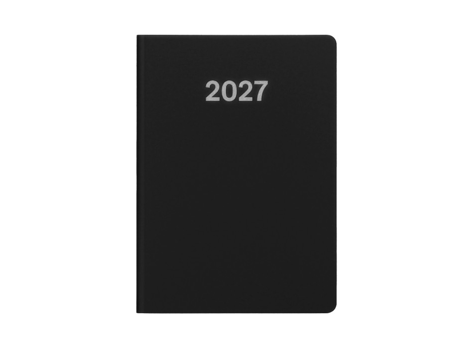 Agenda settimanale 2027. Copertina flessibile in soft PU e bordo pagine colorato FullGadgets.com
