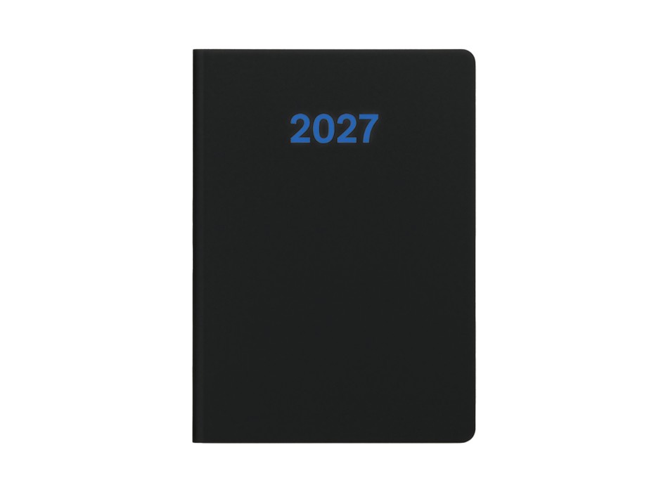 Agenda settimanale 2027. Copertina flessibile in soft PU e bordo pagine colorato FullGadgets.com