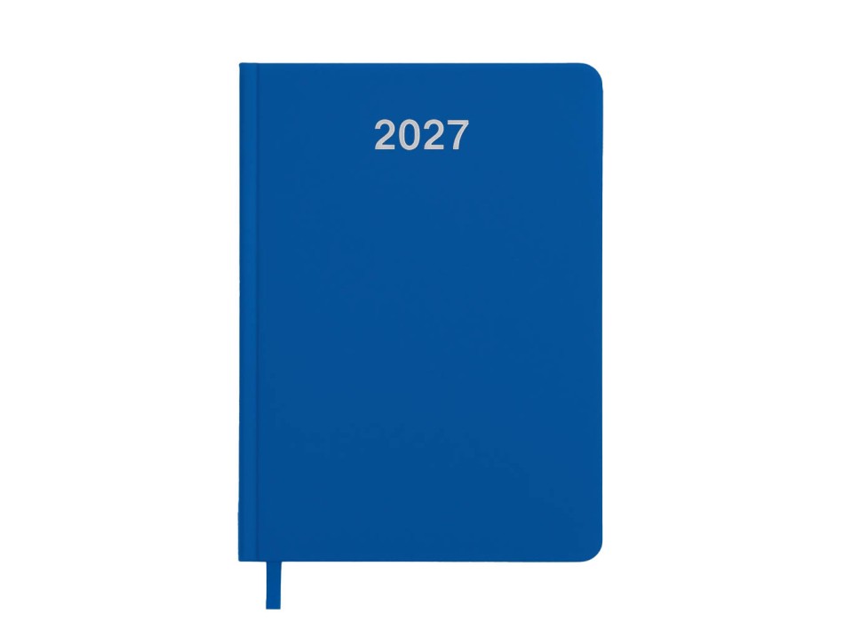 Agenda settimanale 2027. Copertina rigida in cartoncino laminato opaco. FullGadgets.com
