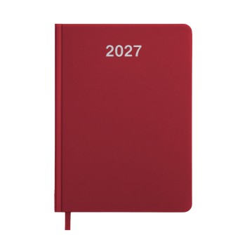 Agenda settimanale 2027. Copertina rigida in cartoncino laminato opaco. FullGadgets.com