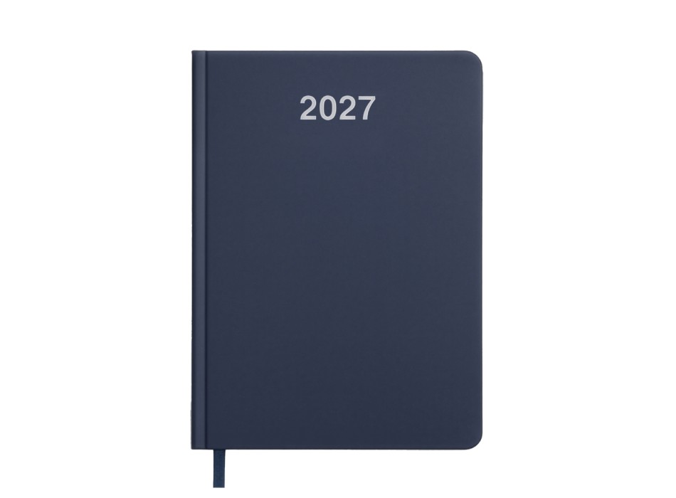 Agenda settimanale 2027. Copertina rigida in cartoncino laminato opaco. FullGadgets.com