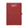 Agenda settimanale 2027, copertina rigida in PET riciclato con effetto mélange FullGadgets.com