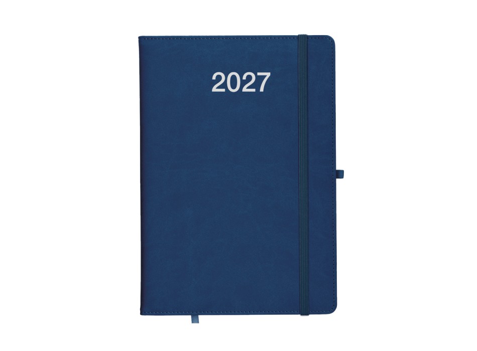 Agenda settimanale 2027, copertina rigida in PU termovirante con impuntura perimetrale FullGadgets.com