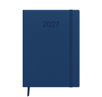 Agenda settimanale 2027. Copertina rigida in termo PU e bordo pagine colorato FullGadgets.com
