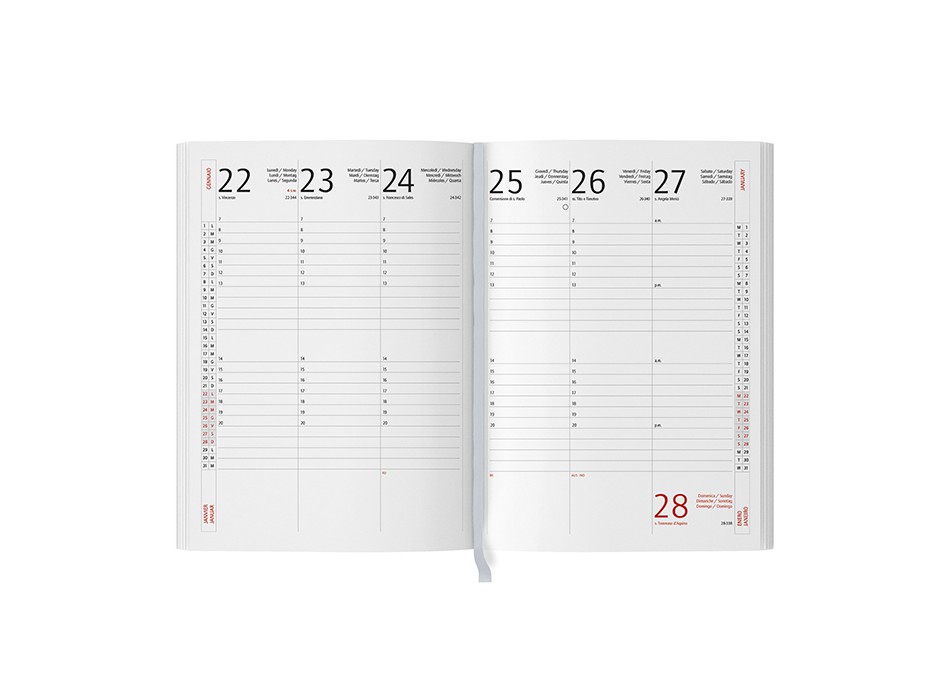 AGENDA SETTIMANALE CLASSIC FullGadgets.com